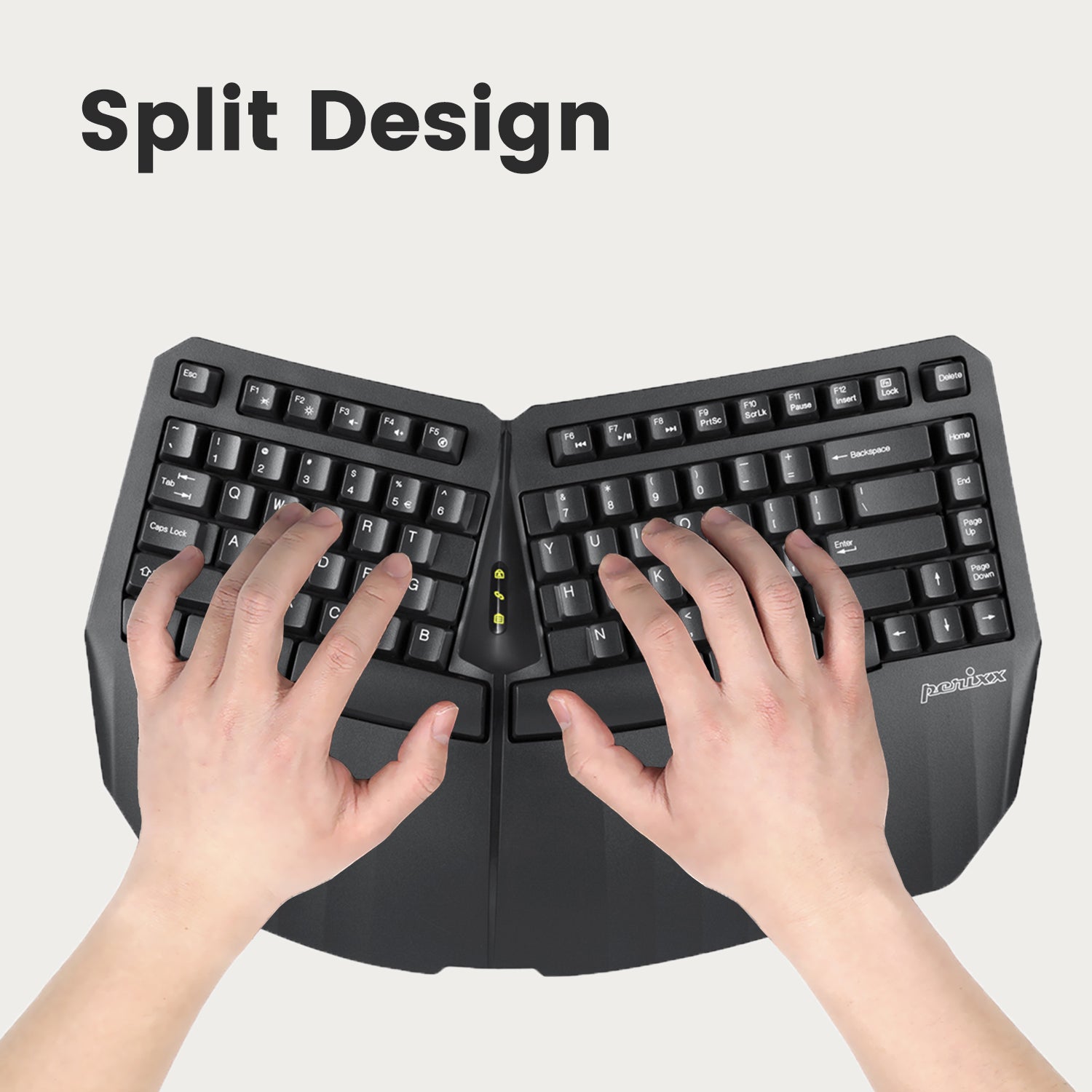 perixx-periduo-813-wireless-compact-ergonomic-keyboard-and-vertical-mouse-combo- image 2