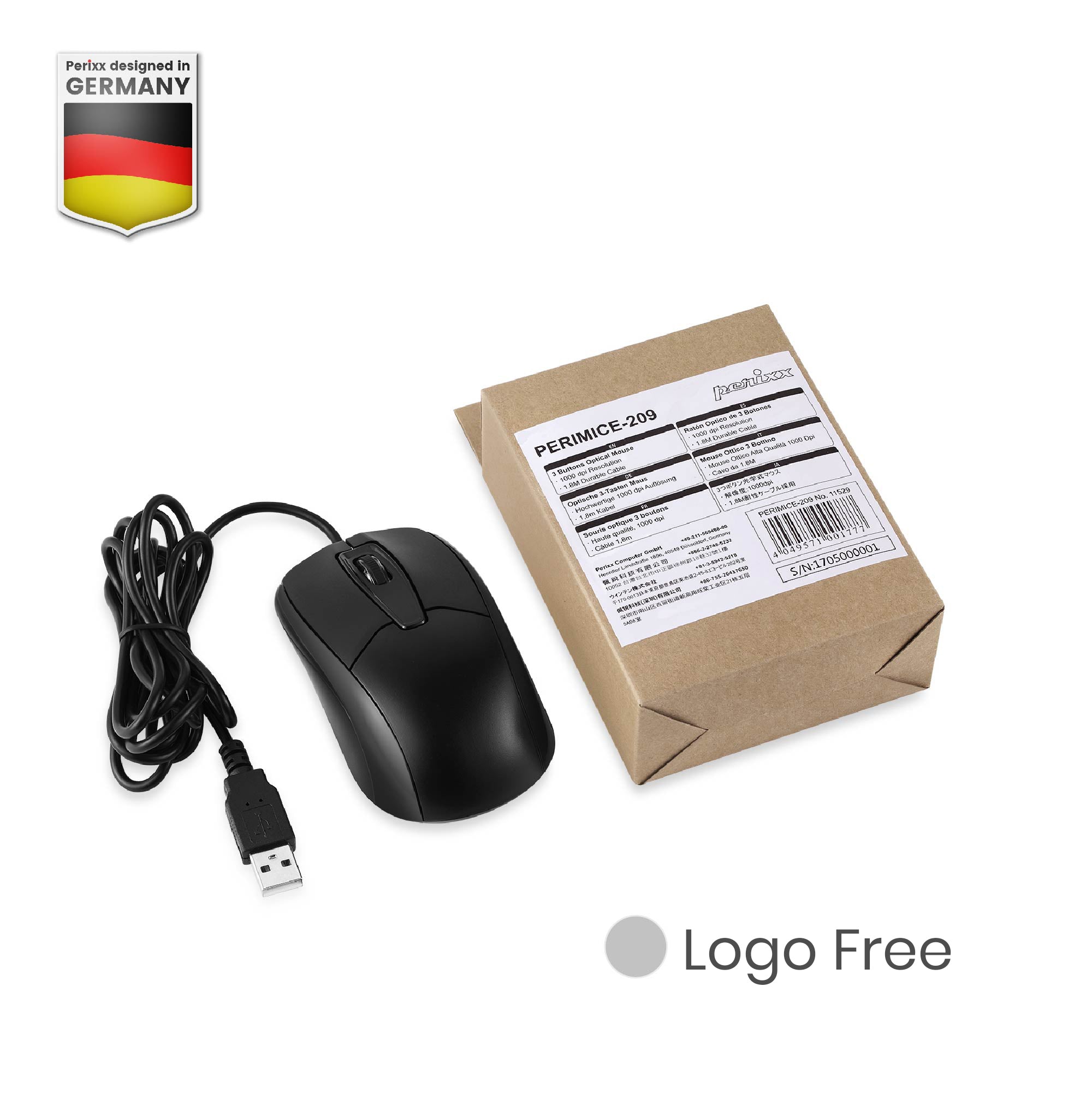 perixx-perimice-209-wired-usb-mouse-ambidextrous-1000-dpi image 8