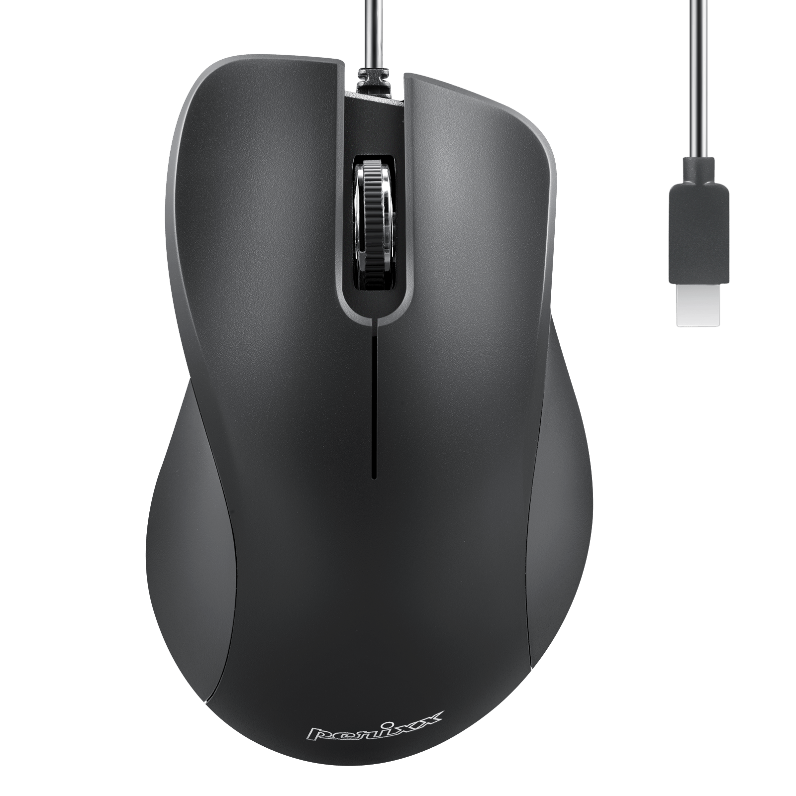 perixx-perimice-221-wired-ergonomic-mouse-with-silent-click-usb-a-usb-c image 1
