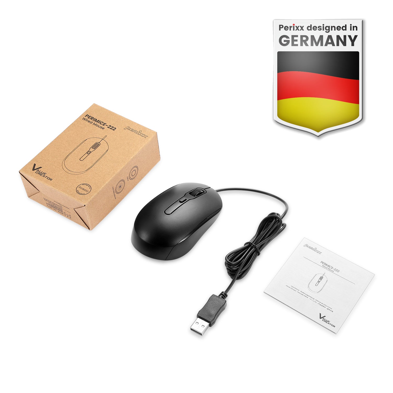 perixx-perimice-222-wired-usb-optical-mouse-silent-click-5-9ft-cable image 7