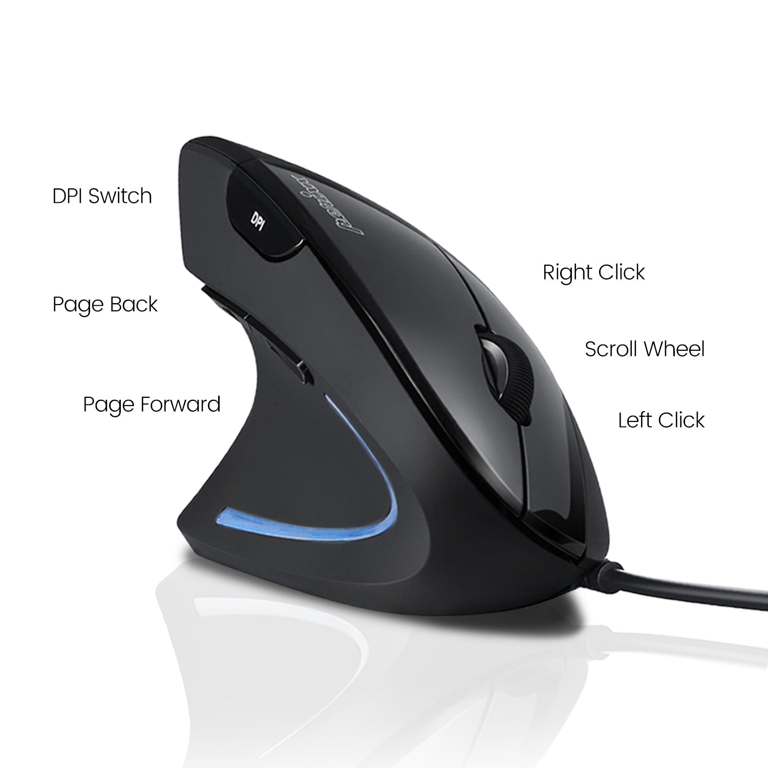 perixx-perimice-513l-wired-left-handed-ergonomic-vertical-mouse image 4