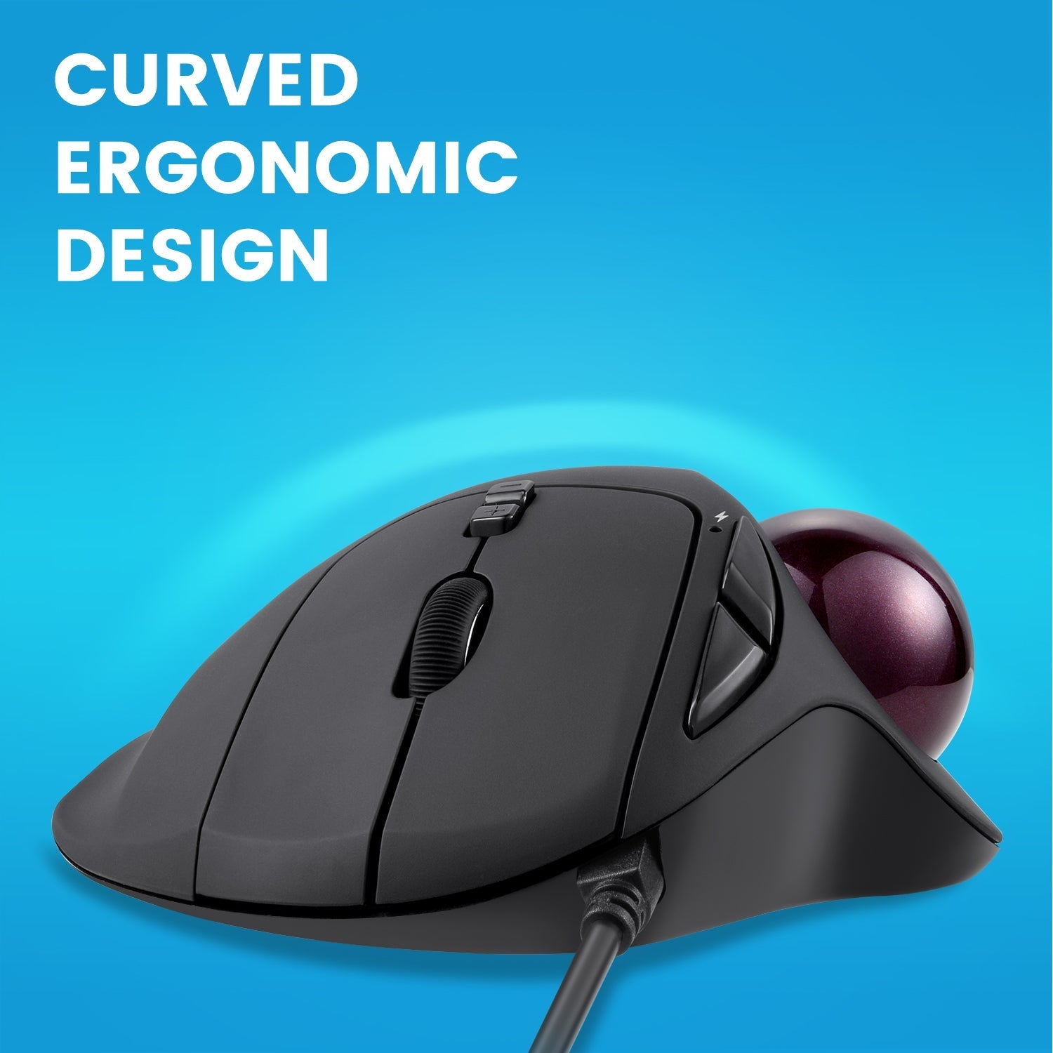 perixx-perimice-517-wired-ergonomic-vertical-trackball-mouse-with-silent-click image 2