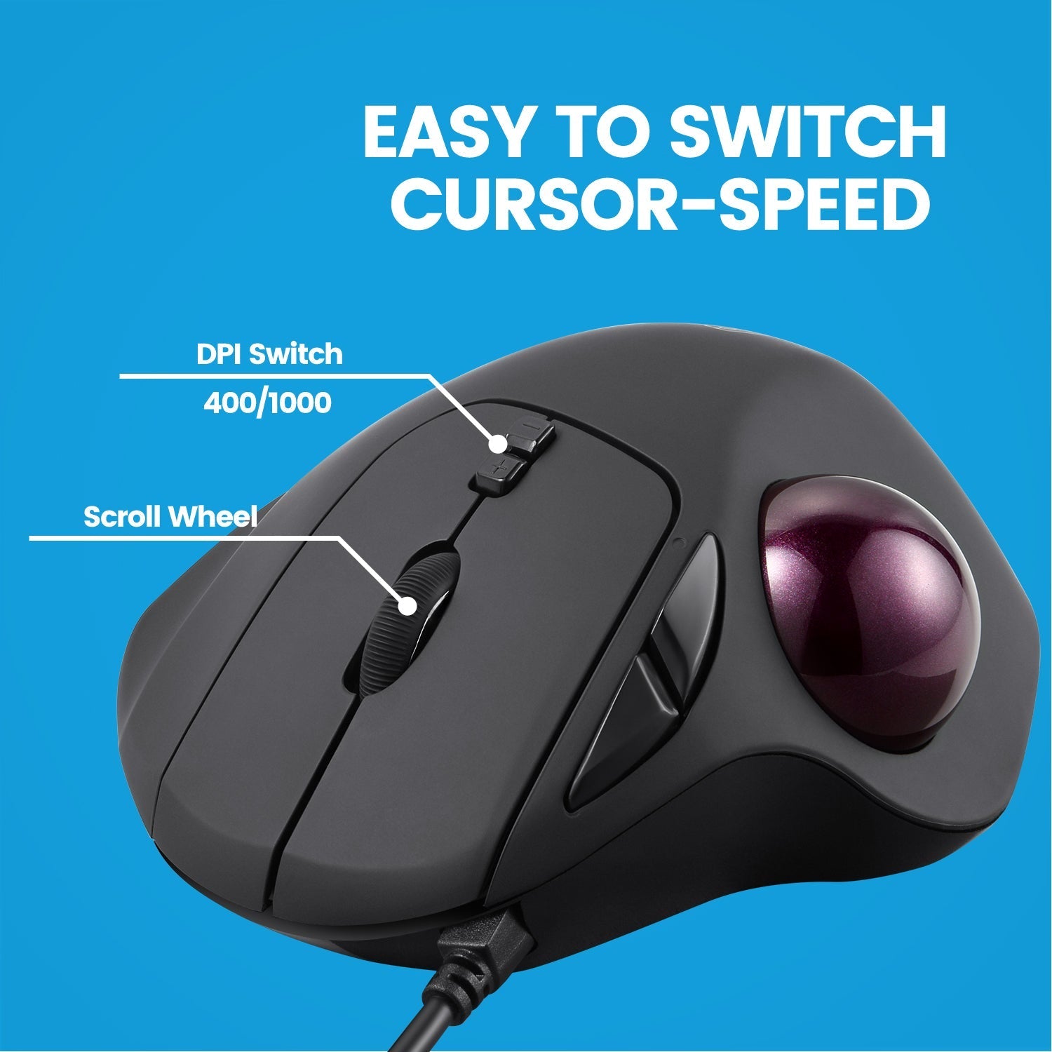 perixx-perimice-517-wired-ergonomic-vertical-trackball-mouse-with-silent-click image 5