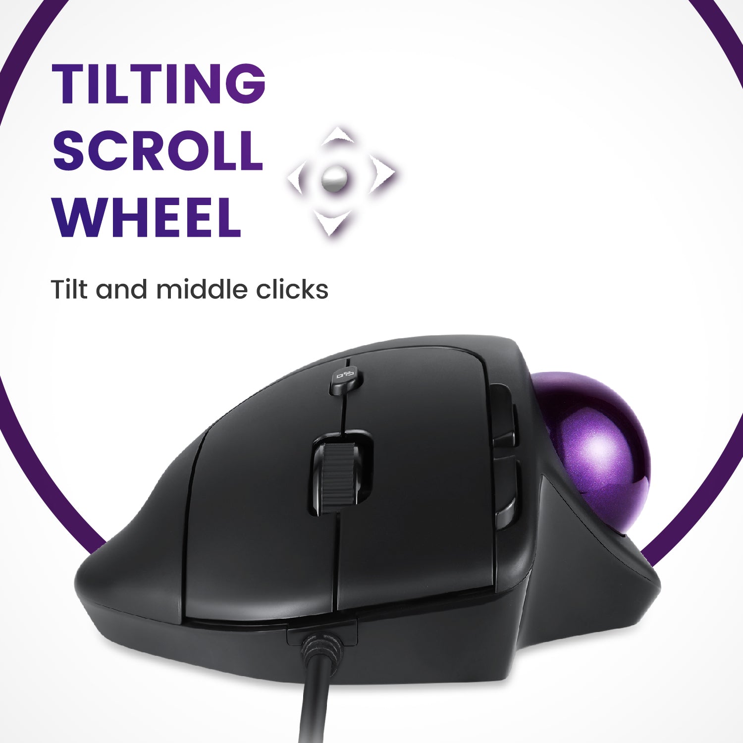 perixx-perimice-520-wired-ergonomic-vertical-trackball-mouse-with-adjustable-ang image 4