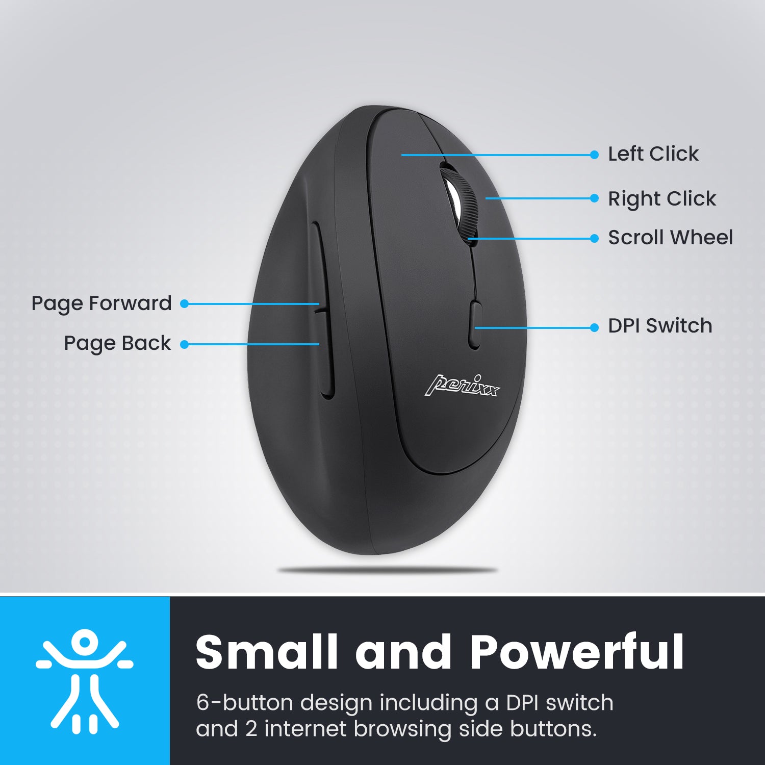 perixx-perimice-619-wireless-ergonomic-vertical-mouse-with-silent-click-and-smal image 4