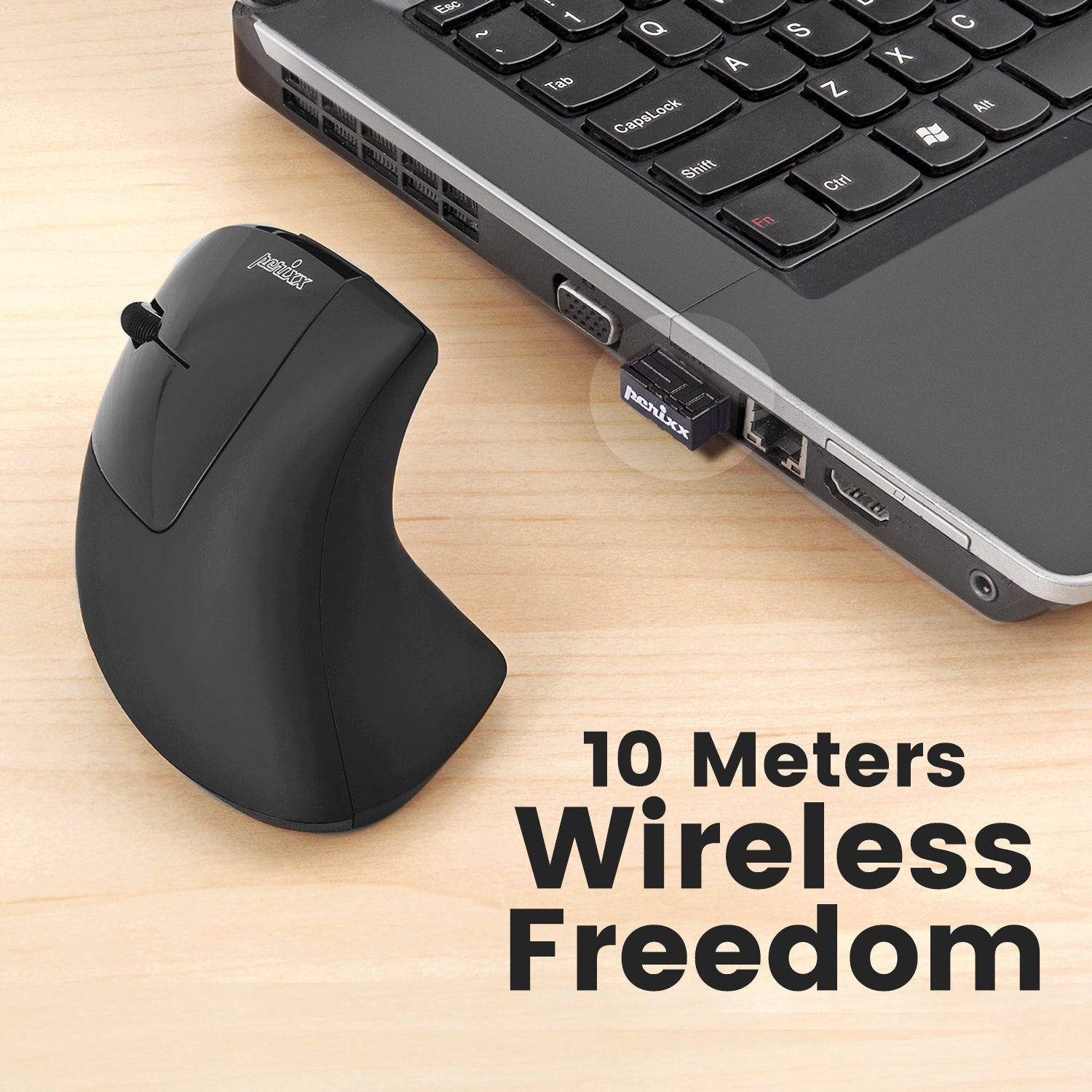 perixx-perimice-713l-wireless-left-handed-ergonomic-vertical-mouse image 8