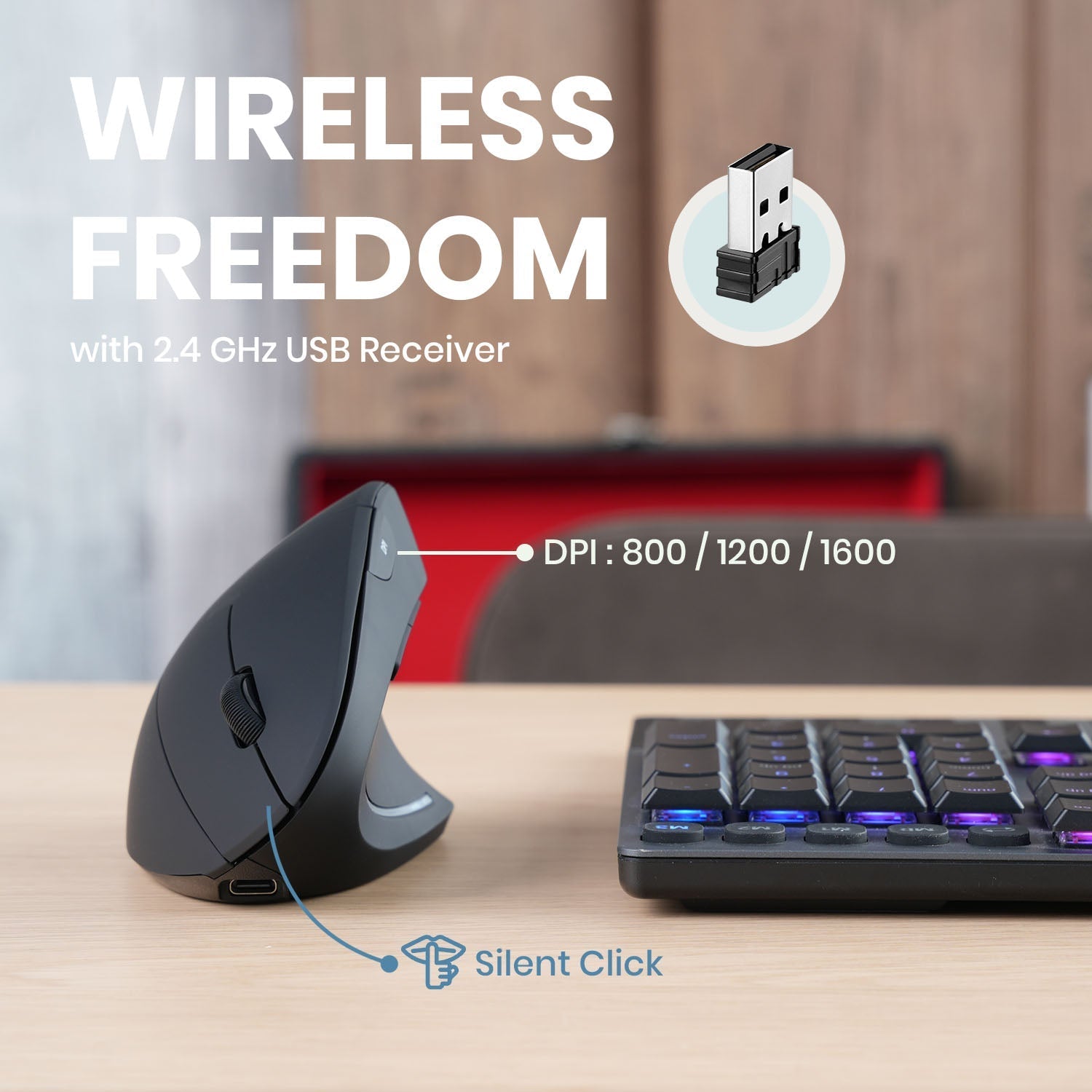 perixx-perimice-713r-rx-wireless-rechargeable-ergonomic-vertical-mouse image 6