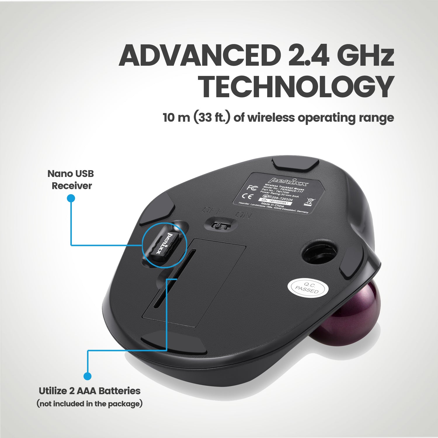 perixx-perimice-717-wireless-ergonomic-vertical-trackball-mouse-7-buttons-progra image 3