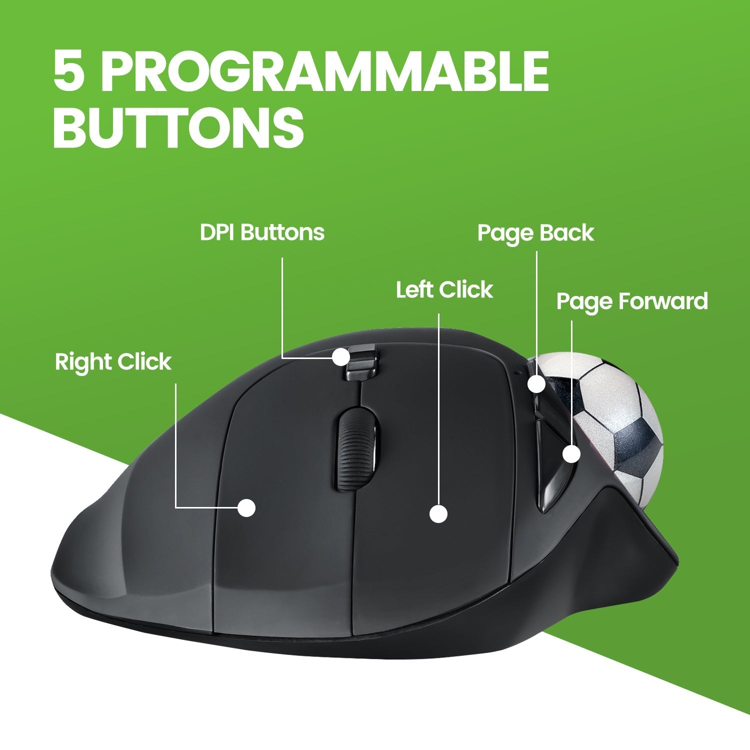 perixx-perimice-717-wireless-ergonomic-vertical-trackball-mouse-with-pointing-fe image 4