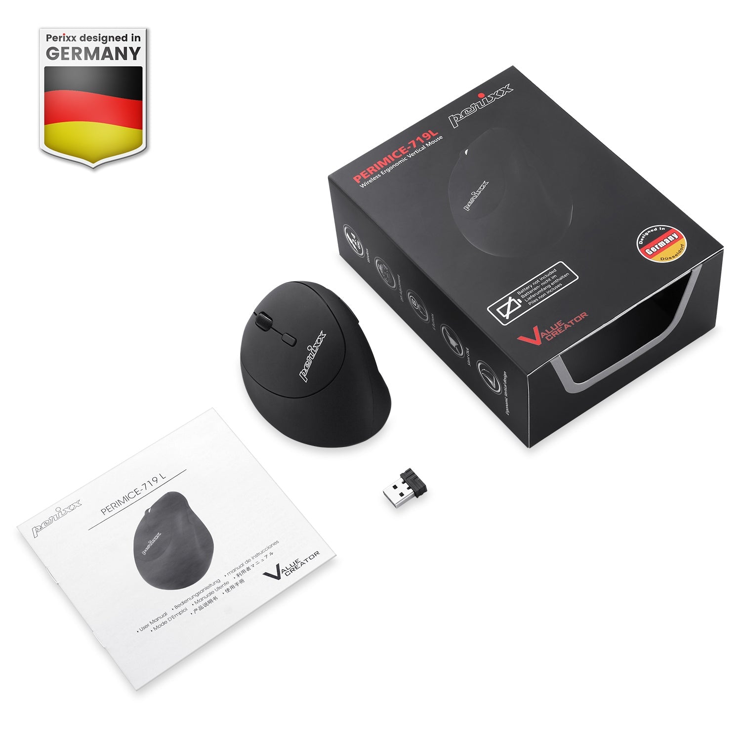 perixx-perimice-719l-wireless-left-handed-ergonomic-mouse-with-silent-click-and- image 6