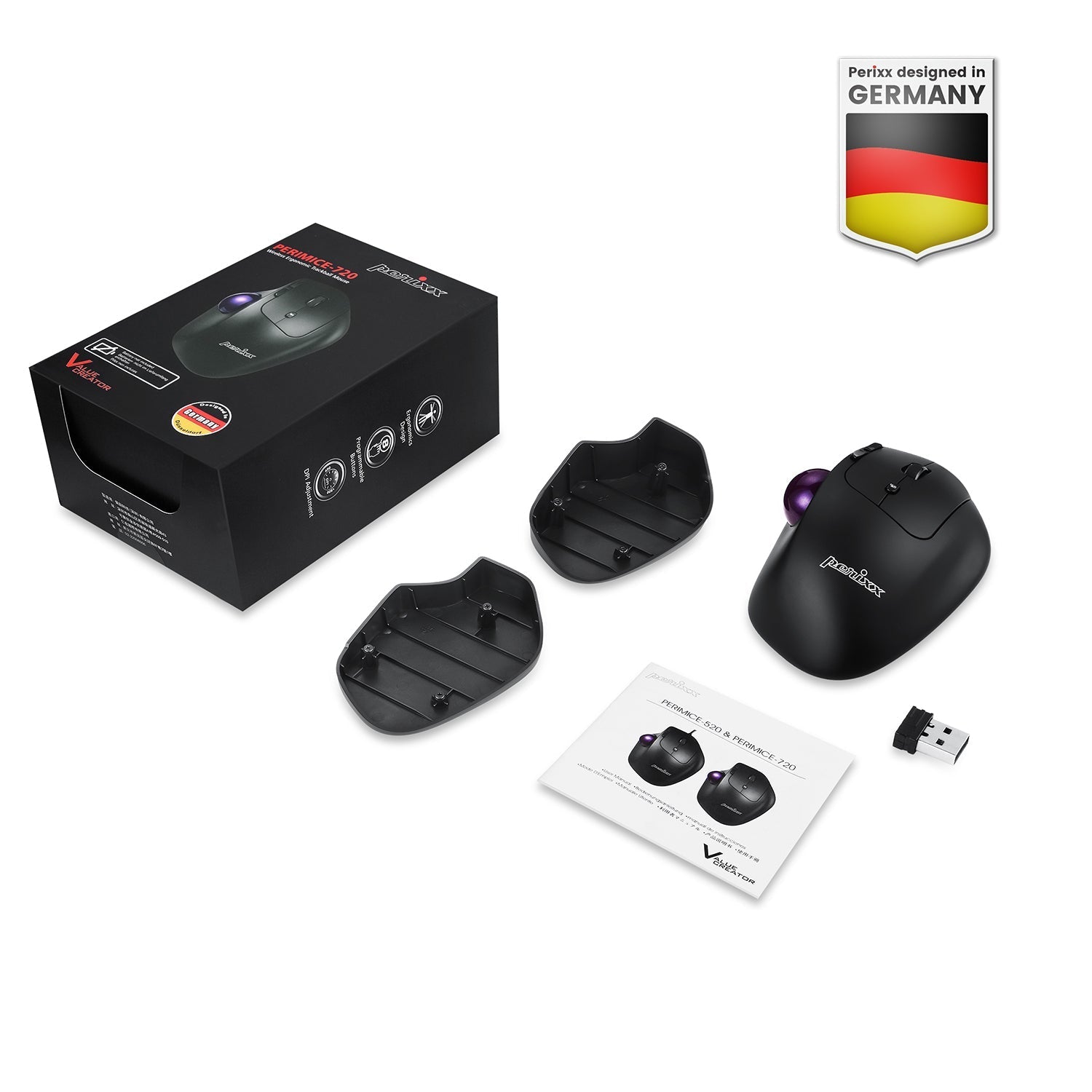perixx-perimice-720-wireless-bluetooth-ergonomic-vertical-trackball-mouse image 7