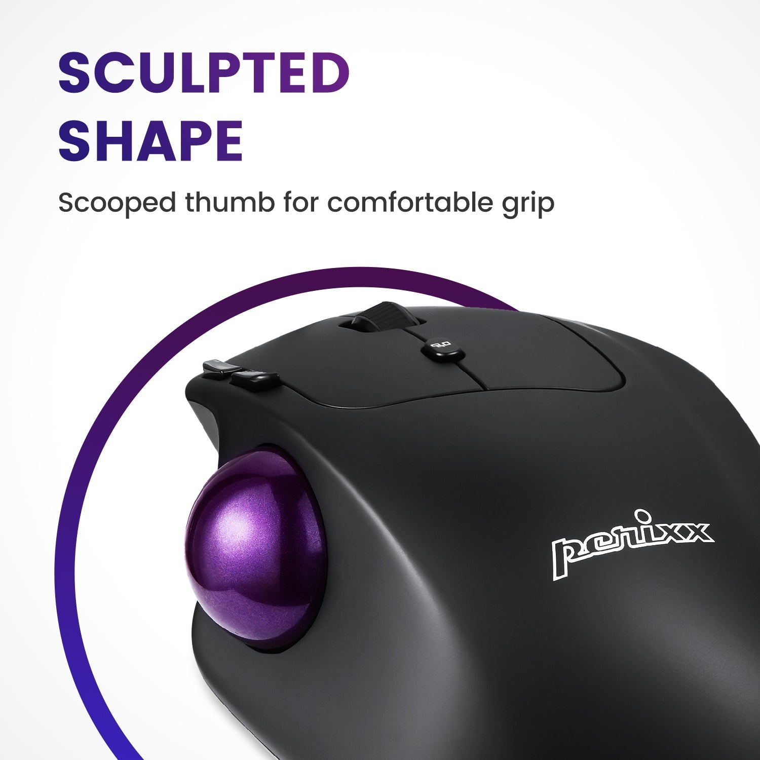 perixx-perimice-720-wireless-bluetooth-ergonomic-vertical-trackball-mouse image 6