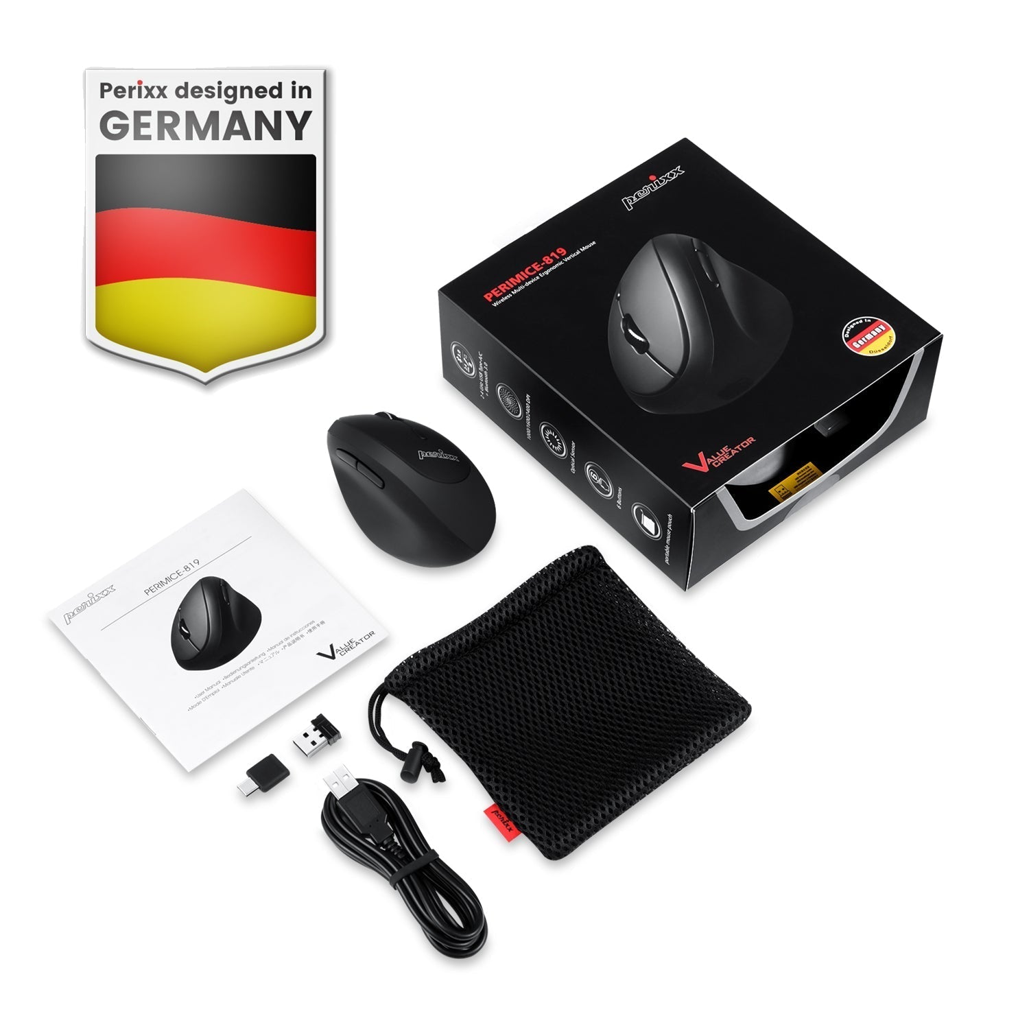 perixx-perimice-819-wireless-ergonomic-vertical-mouse-with-silent-click-and-smal image 8