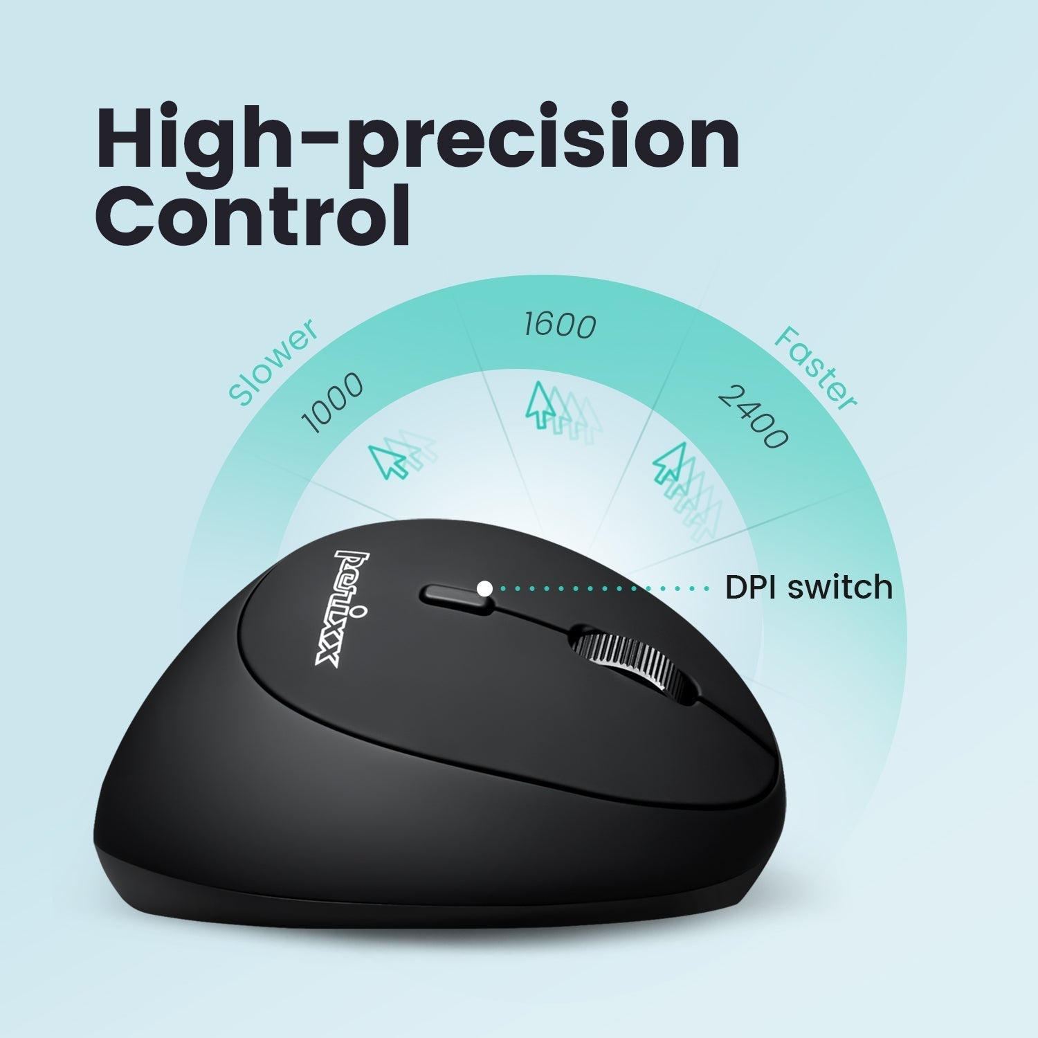 perixx-perimice-819-wireless-ergonomic-vertical-mouse-with-silent-click-and-smal image 5