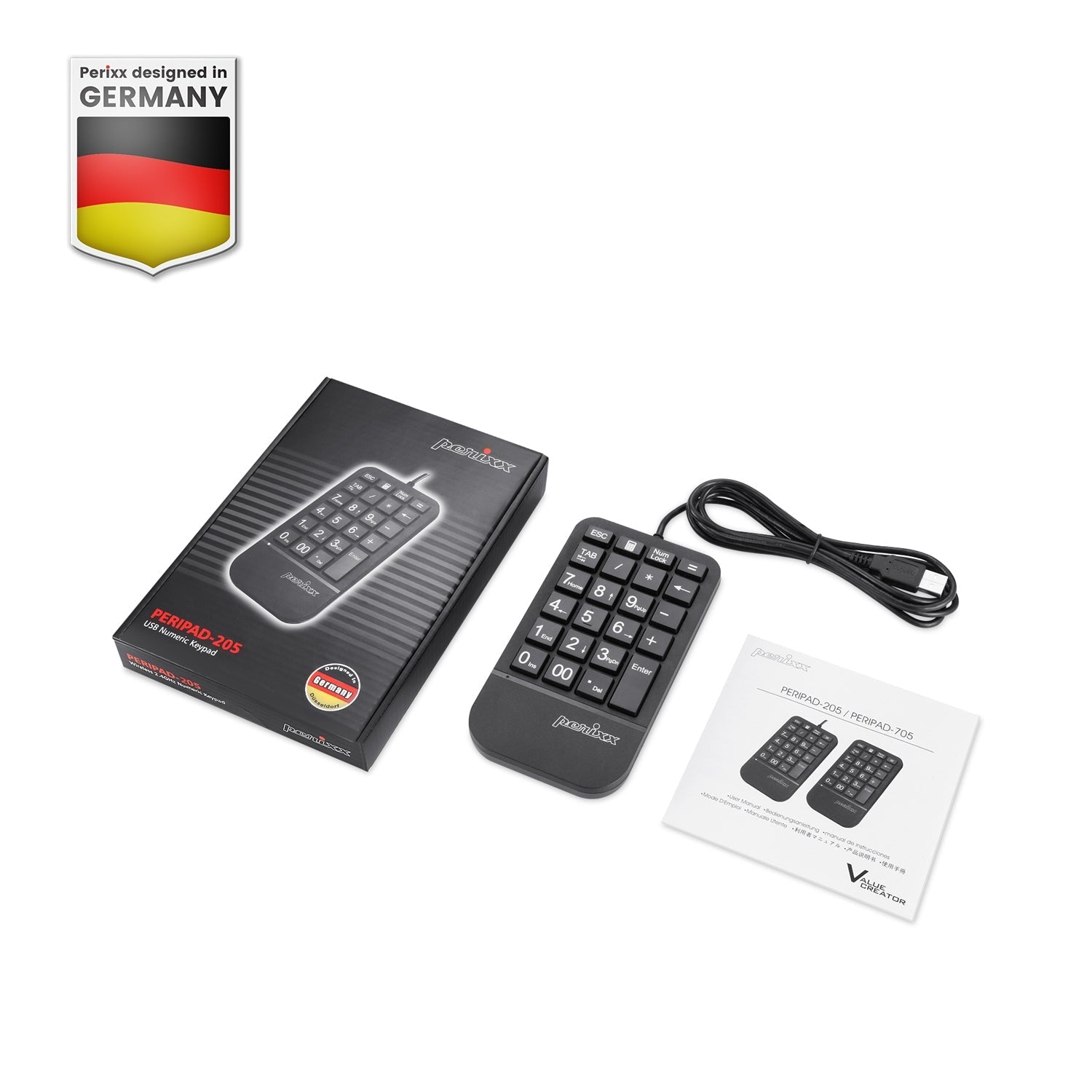perixx-peripad-205-wired-numeric-keypad-with-big-print-letters image 7