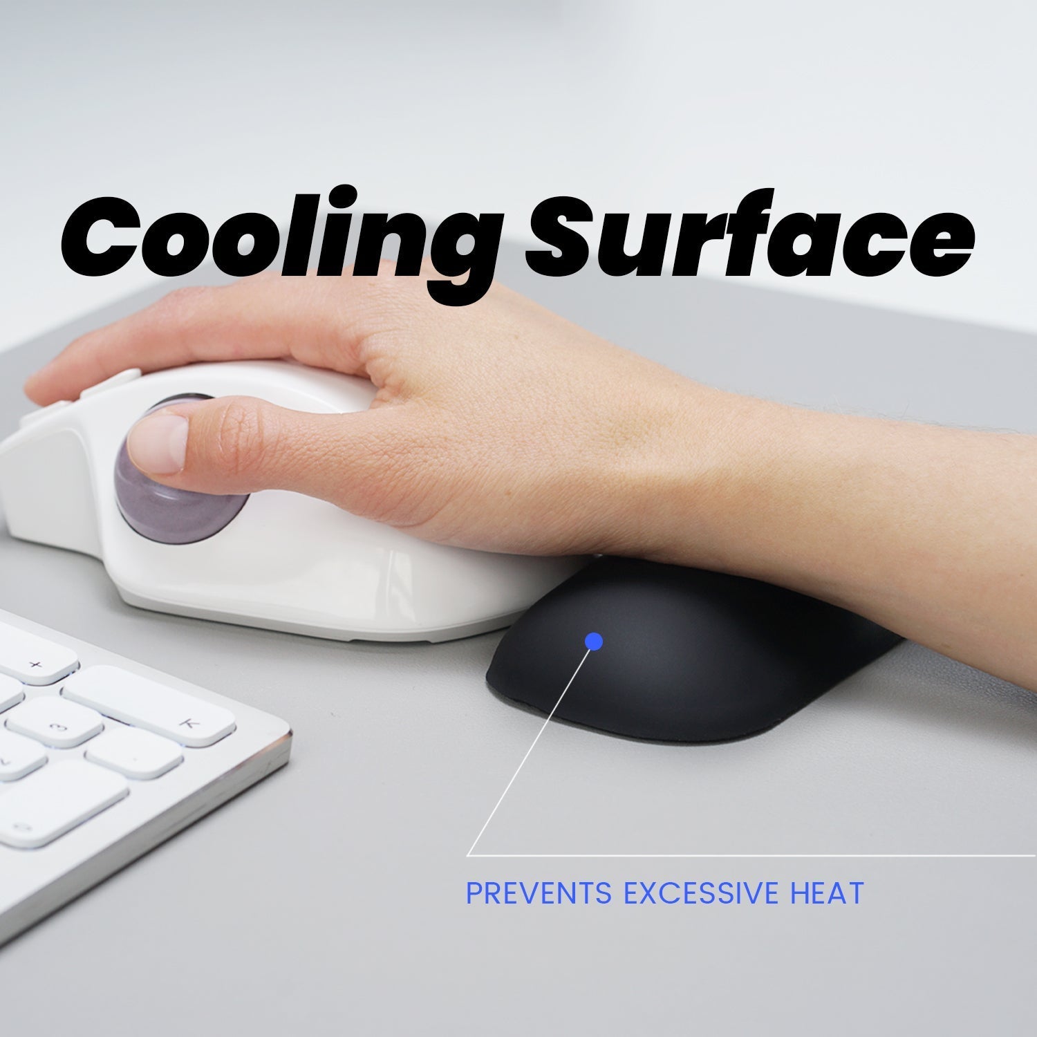 perixx-peripro-101-ergonomic-mouse-wrist-rest-pad-with-gel-cushion-and-vegan-lea image 3