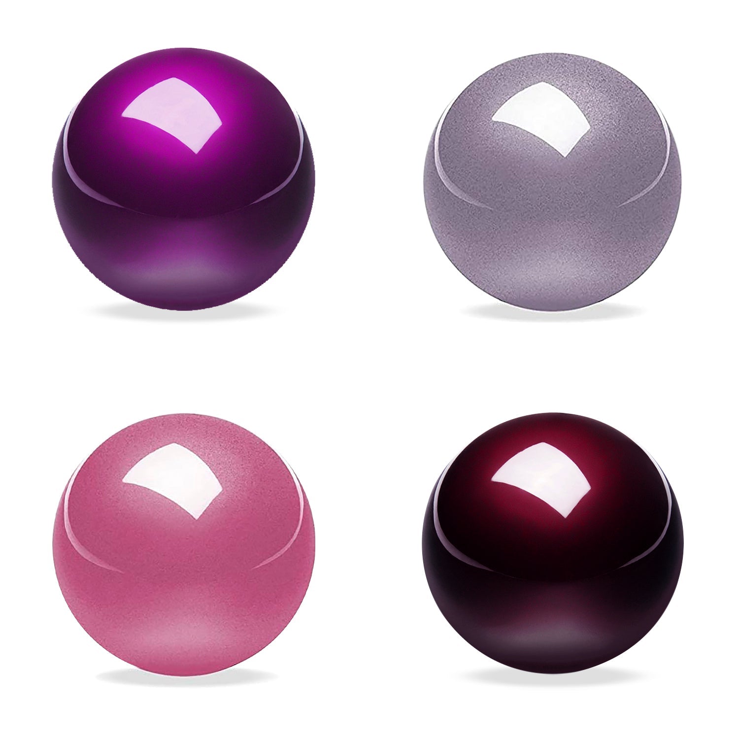 perixx-peripro-303-x4a-glossy-34mm-trackball-replacement-pack-red-purple-pink-la image 2