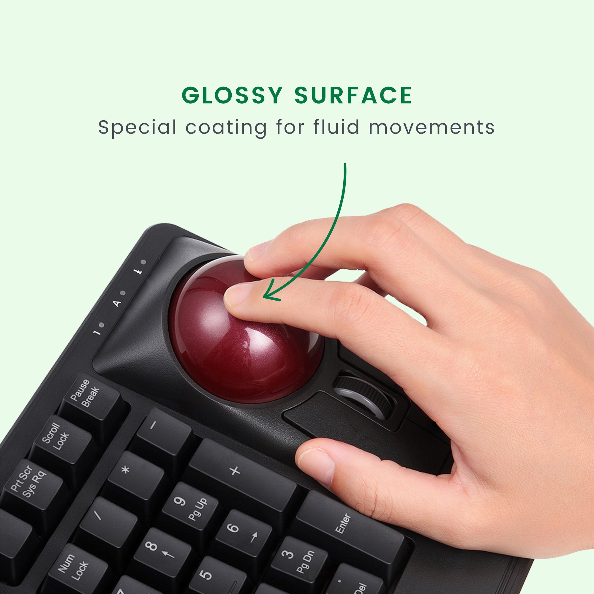 perixx-peripro-304-glossy-red-55-mm-trackball-replacement image 2