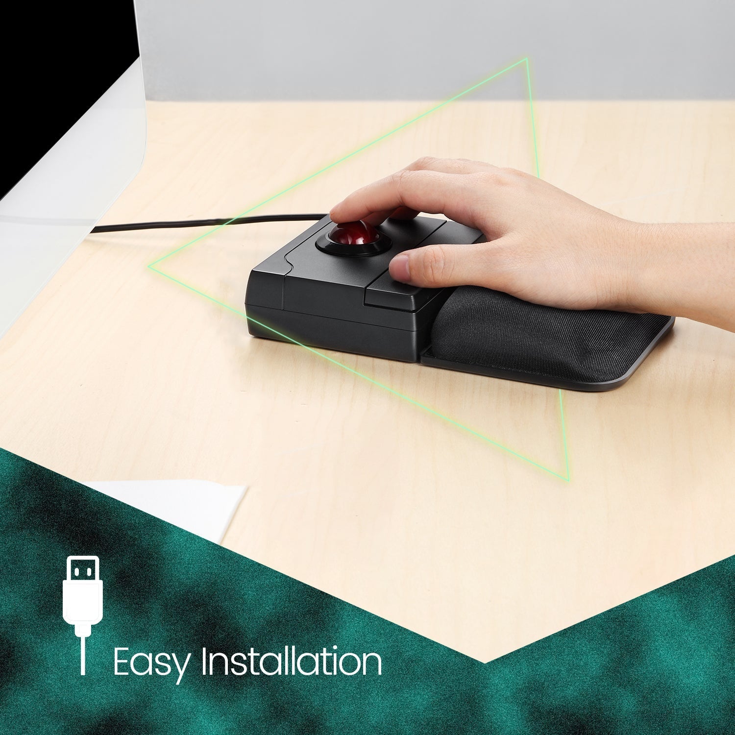 perixx-peripro-506-wired-trackball-mouse-with-detachable-wrist-rest-400-dpi-ergo image 5