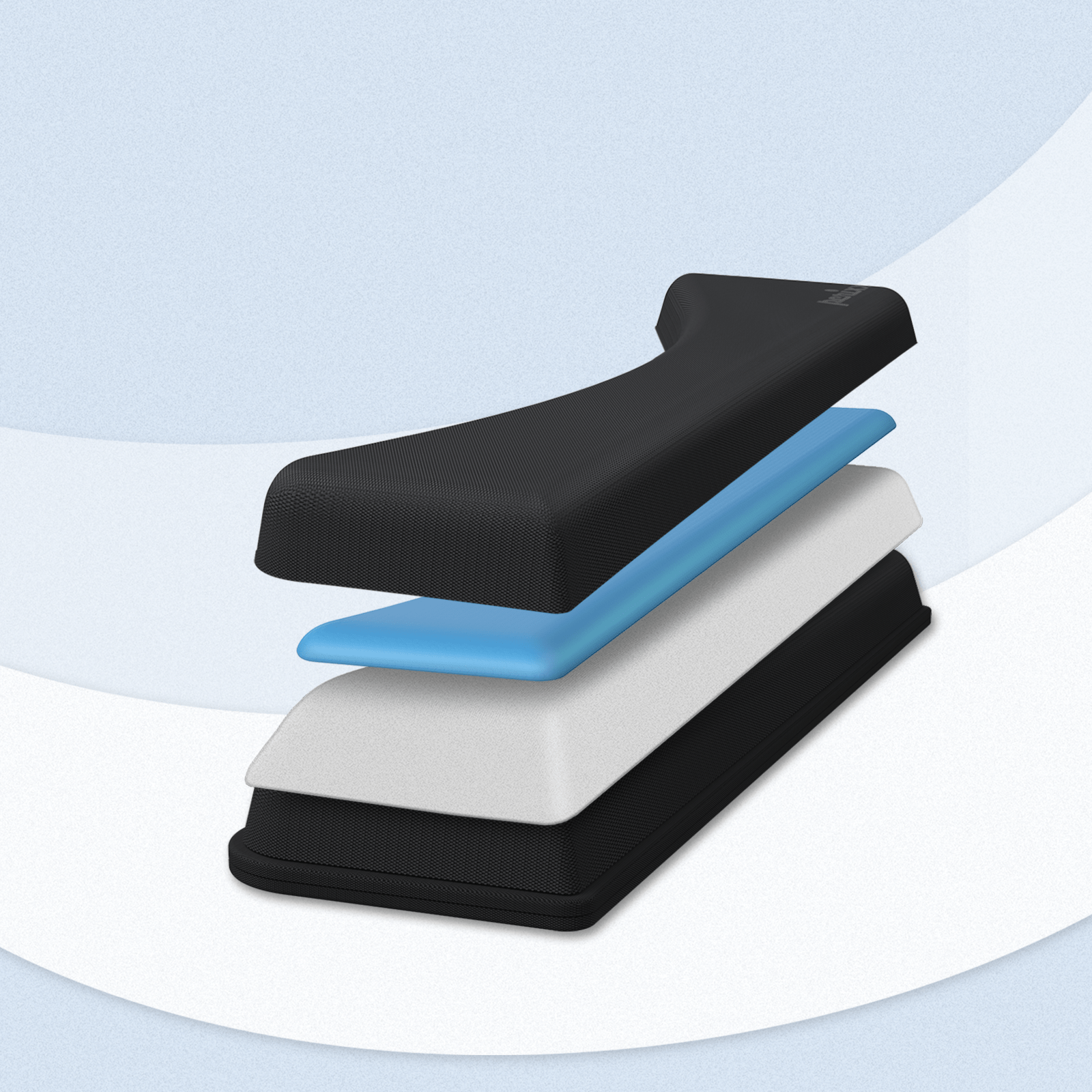 perixx-peripro-511-ergonomic-wrist-rest-pad-for-compact-keyboards-with-curved-de image 2