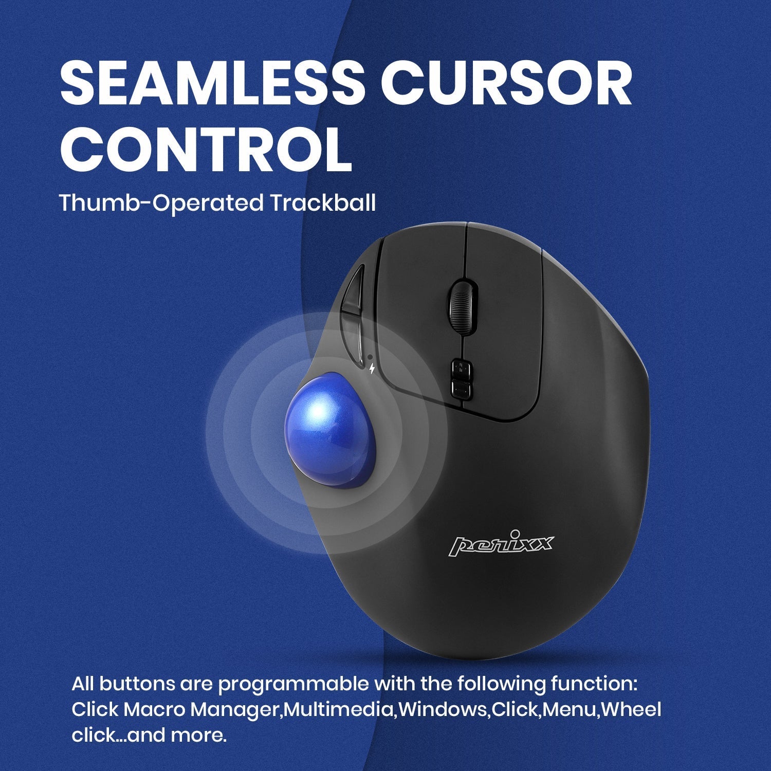 perixx-peripro-801-bluetooth-ergonomic-vertical-trackball-mouse image 6
