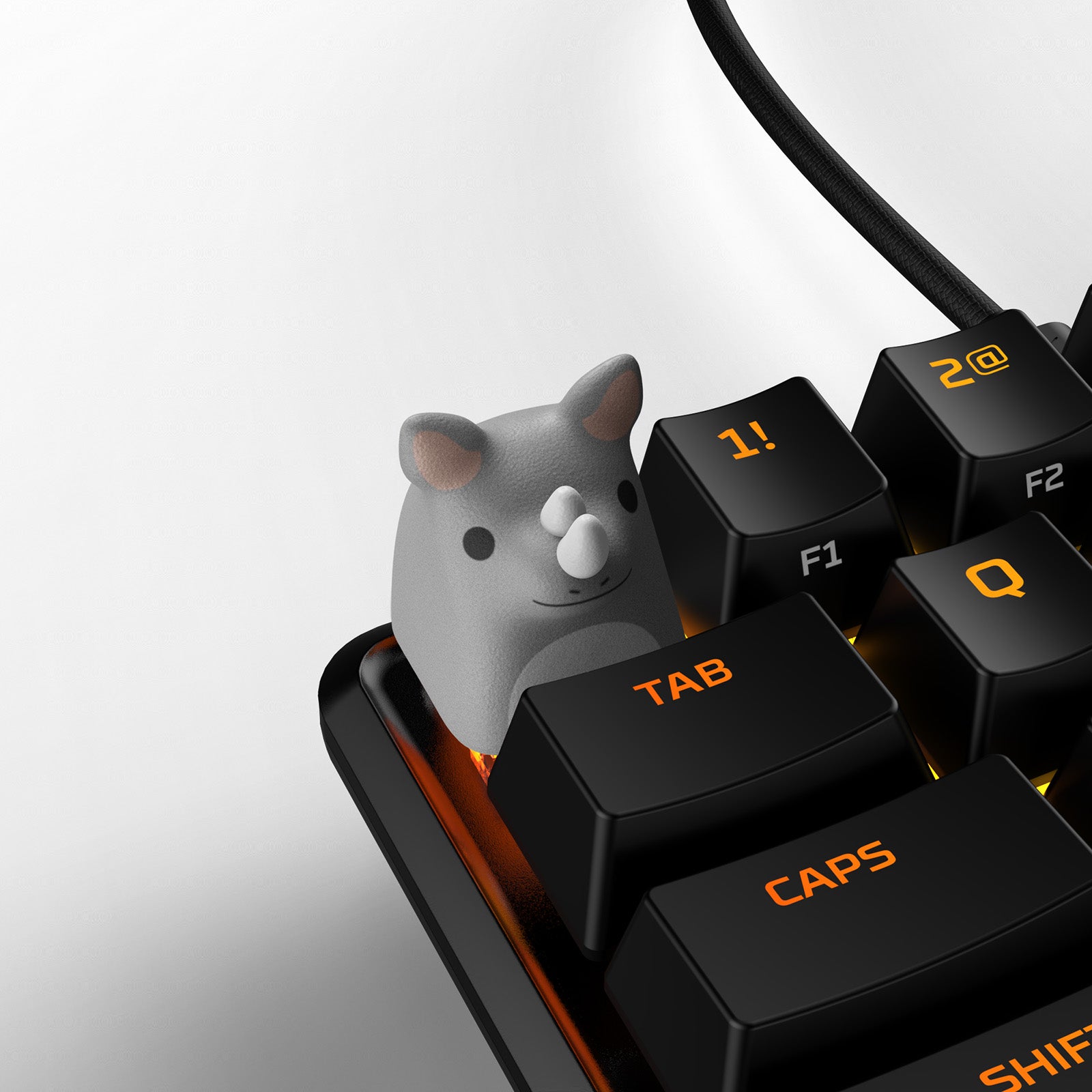 hyperx-hx3d-safari-rhino-keycap image 1