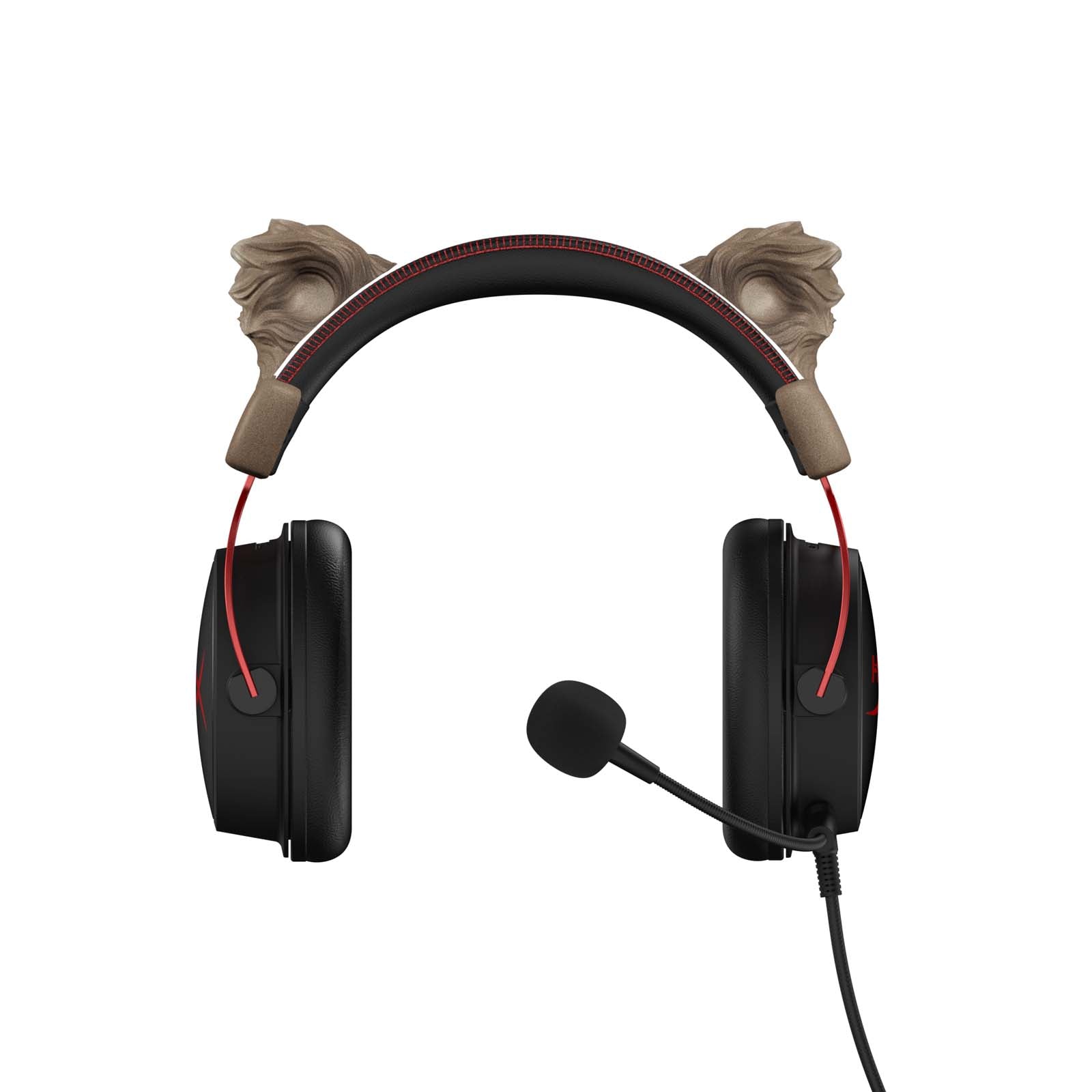 hyperx-hx3d-bear-ears-headset-topper-brown image 1
