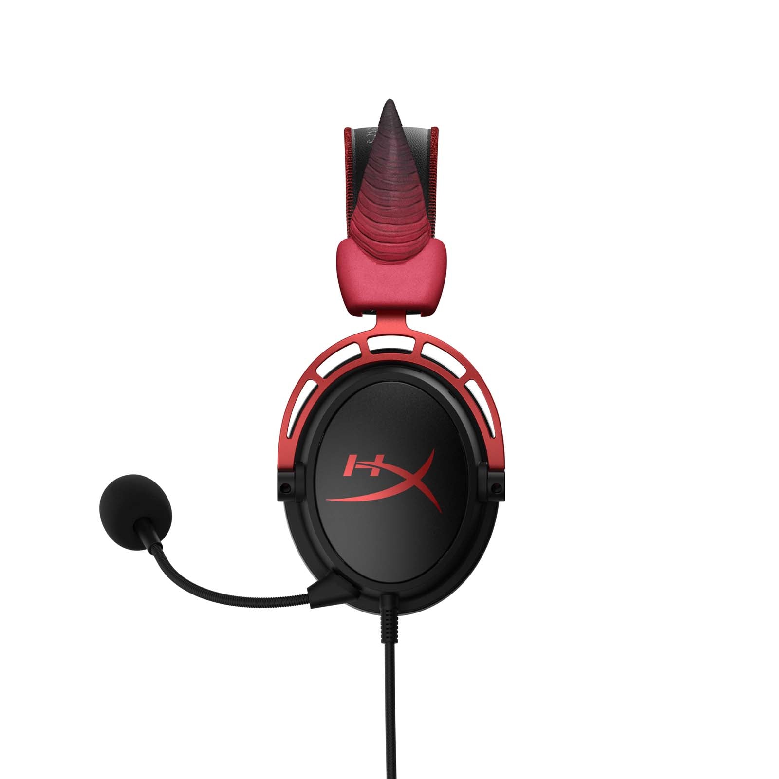 hyperx-hx3d-headset-accessory-horns-red-3d-printed-headset-topper-for-hyperx-hea image 2