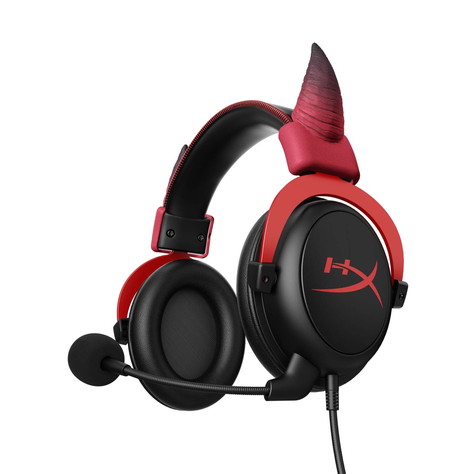 hyperx-hx3d-headset-accessory-horns-red-3d-printed-headset-topper-for-hyperx-hea image 4