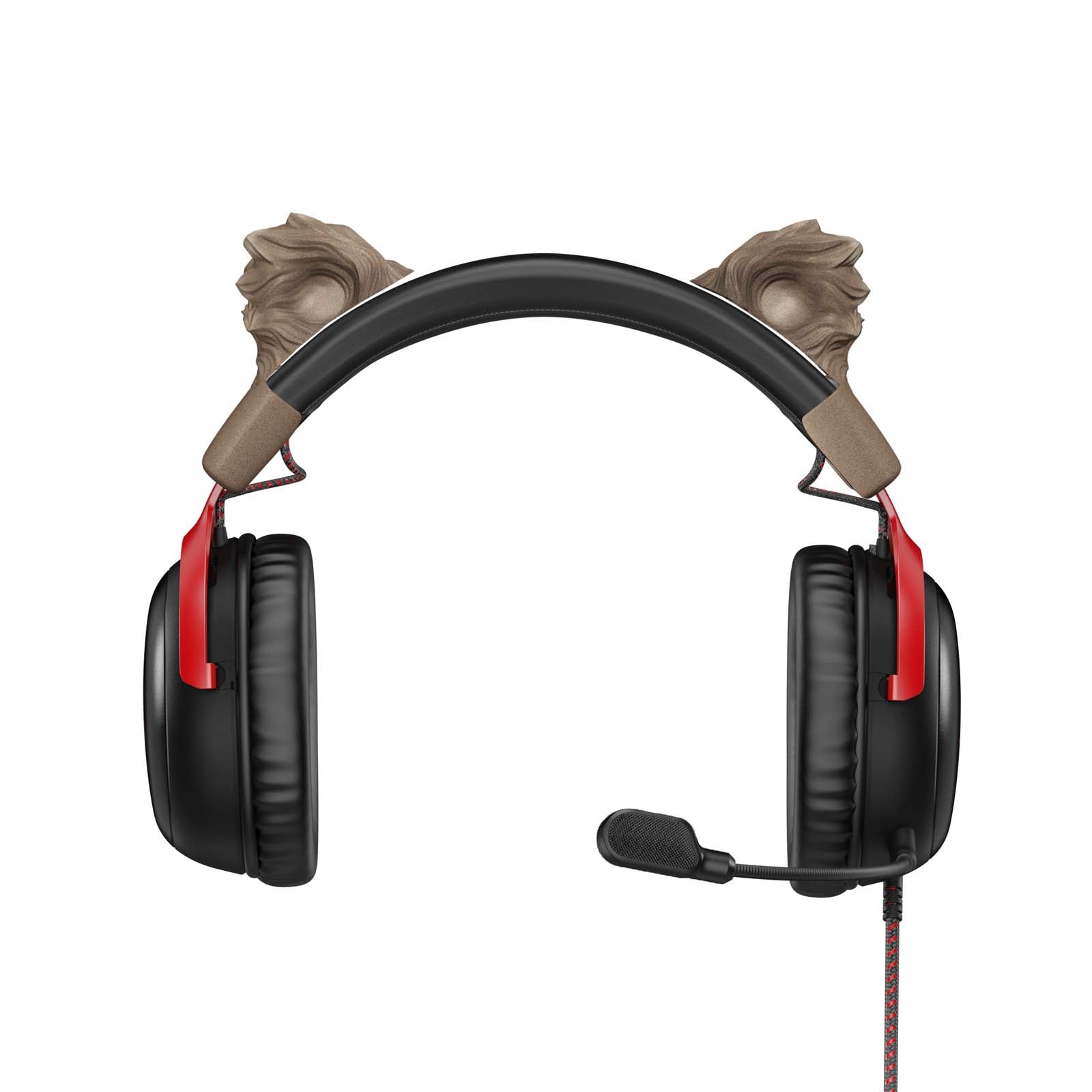 hyperx-hx3d-bear-ears-headset-topper-brown image 7