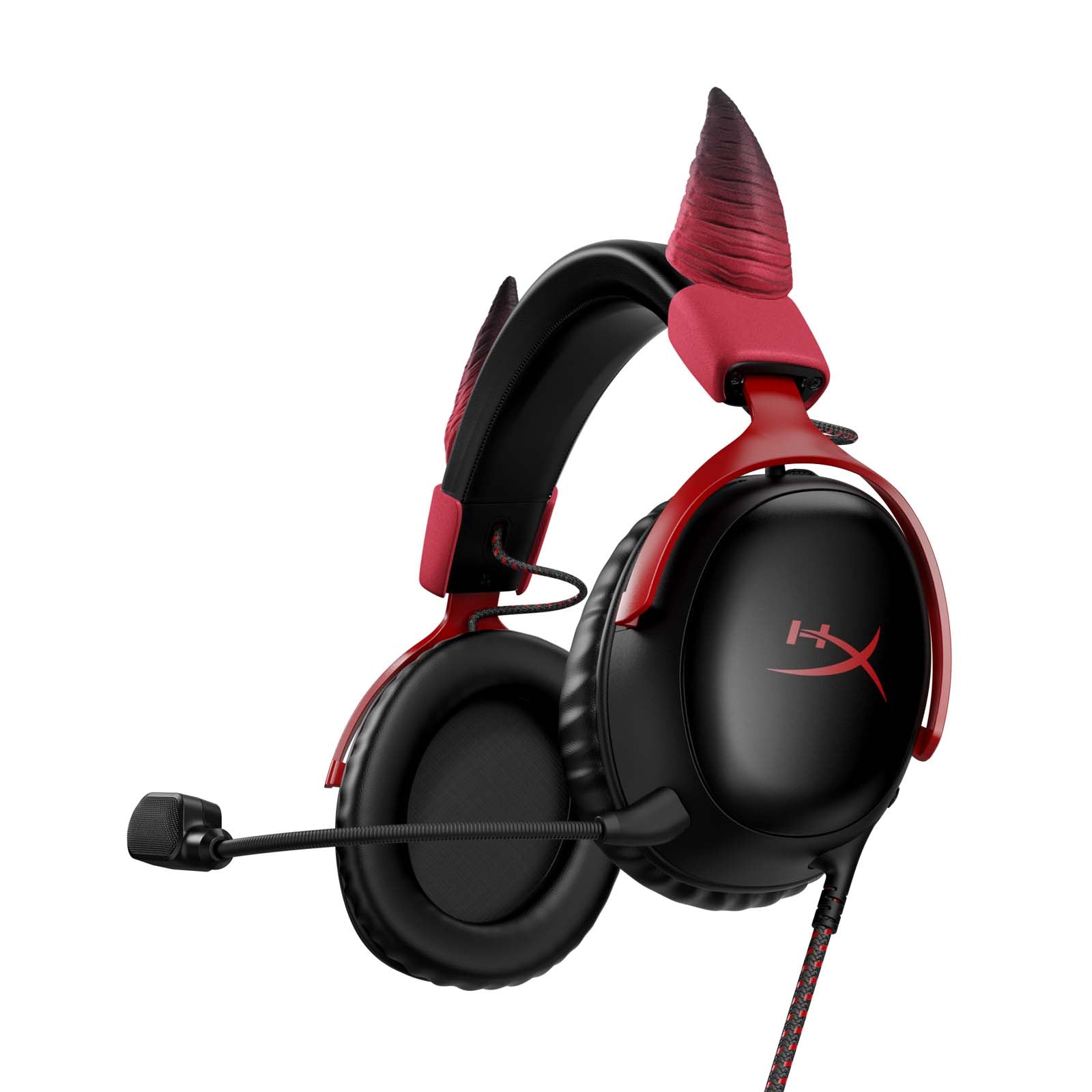 hyperx-hx3d-headset-accessory-horns-red-3d-printed-headset-topper-for-hyperx-hea image 7