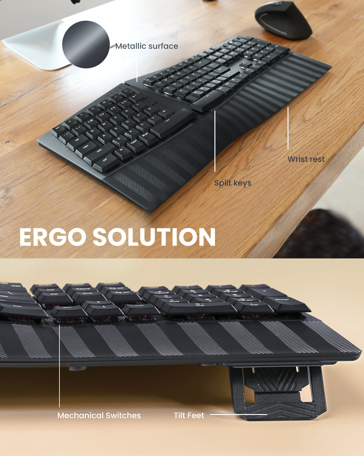 perixx-periboard-535ii-wired-ergo-mechanical-keyboard-with-split-key-ergonomic-d image 3
