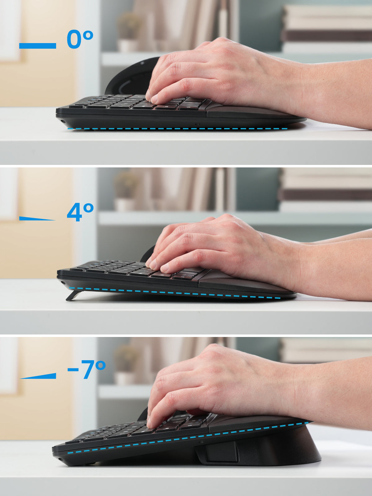 perixx-periduo-614-wireless-quiet-ergonomic-keyboard-and-vertical-mouse-combo-wi image 3