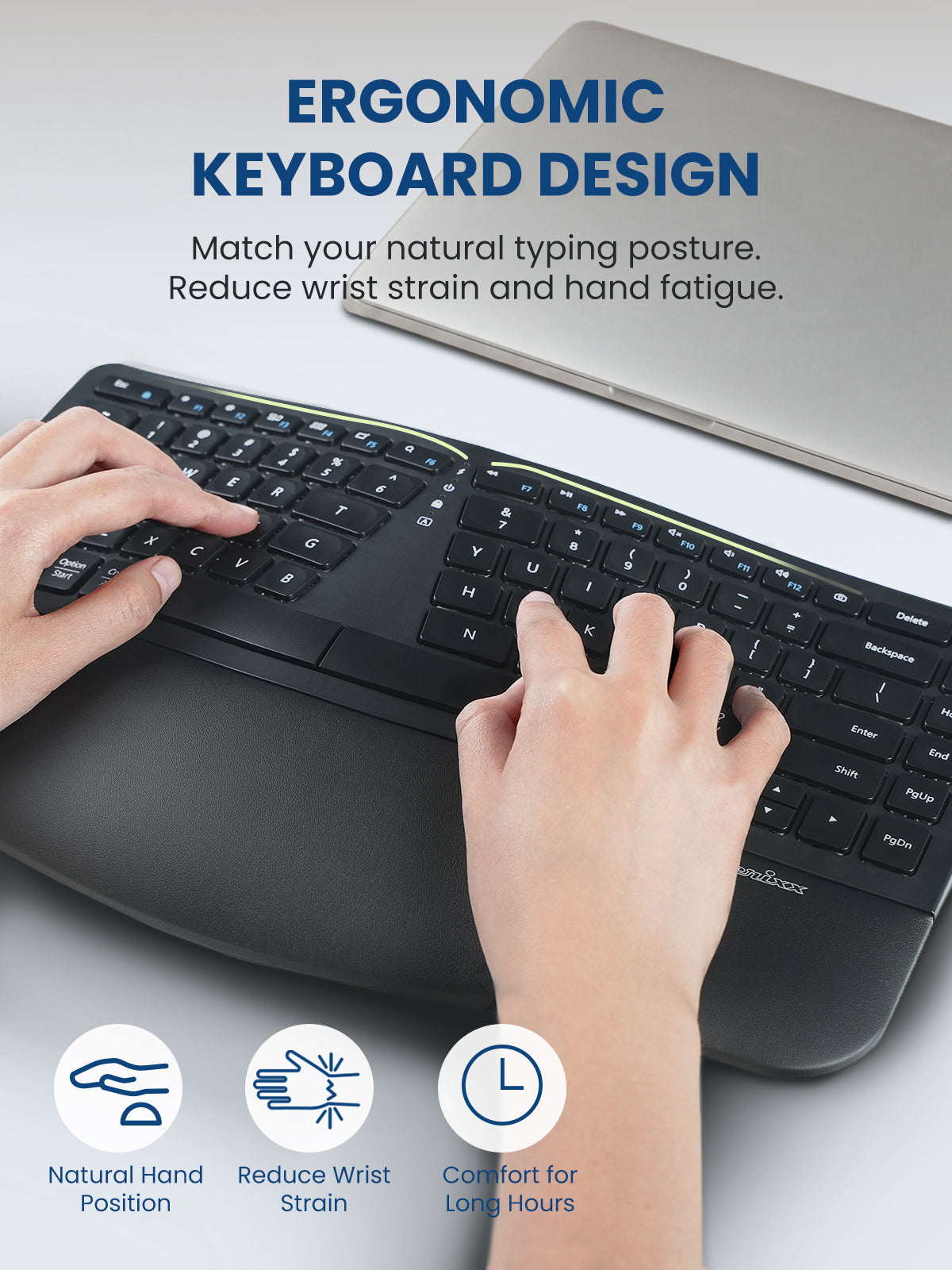 perixx-periduo-606ii-wireless-compact-ergonomic-keyboard-and-vertical-mouse-comb image 5