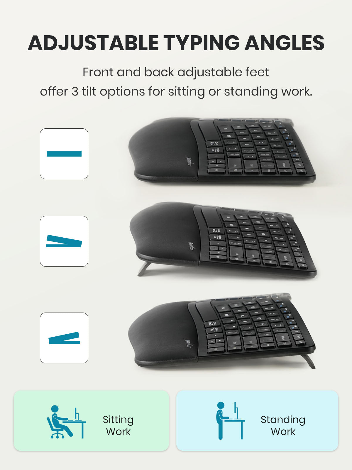 perixx-periduo-606iia-3-in-1-wireless-compact-ergonomic-keyboard-with-vertical-m image 4