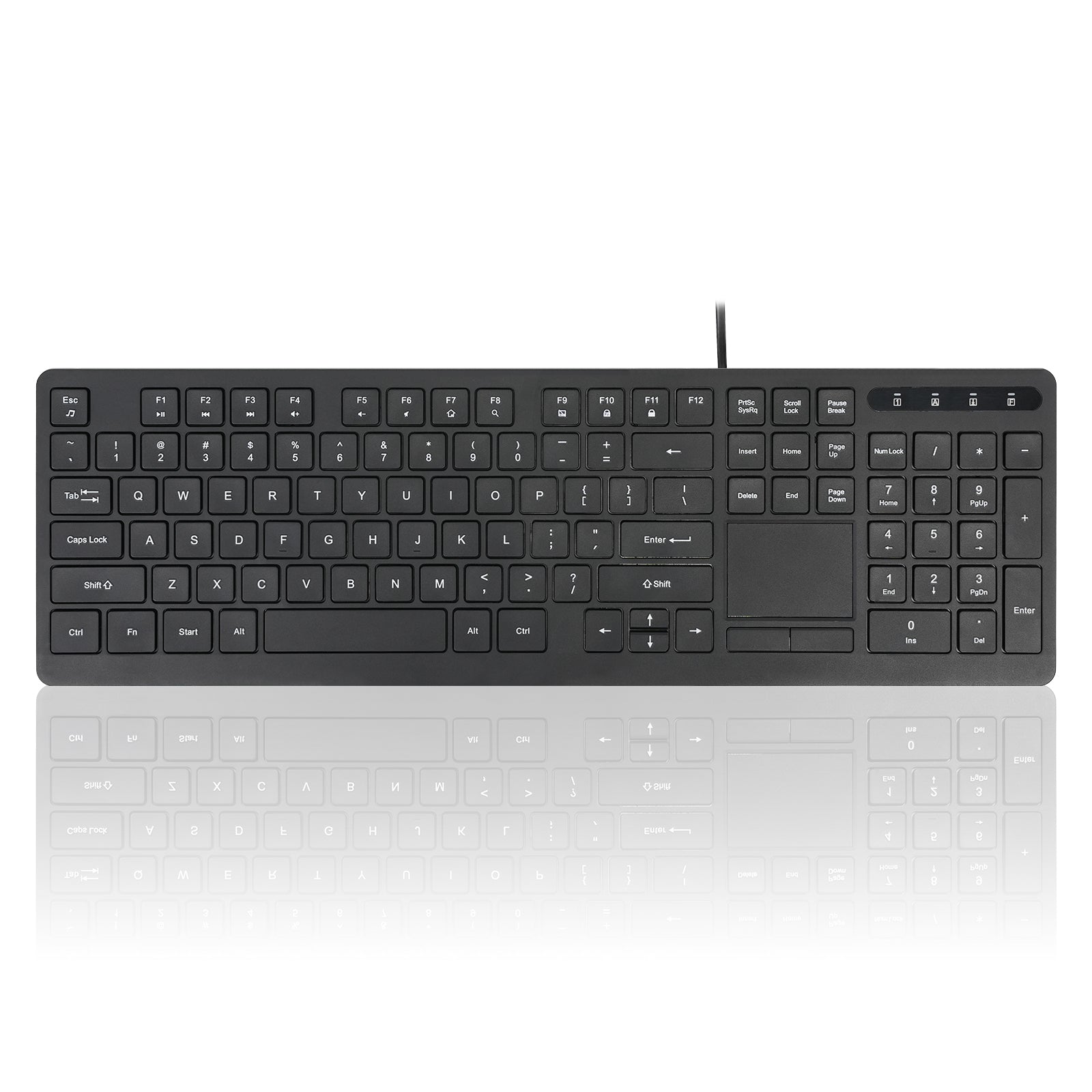 perixx-periboard-513iii-wired-full-size-keyboard-with-integrated-touchpad image 1