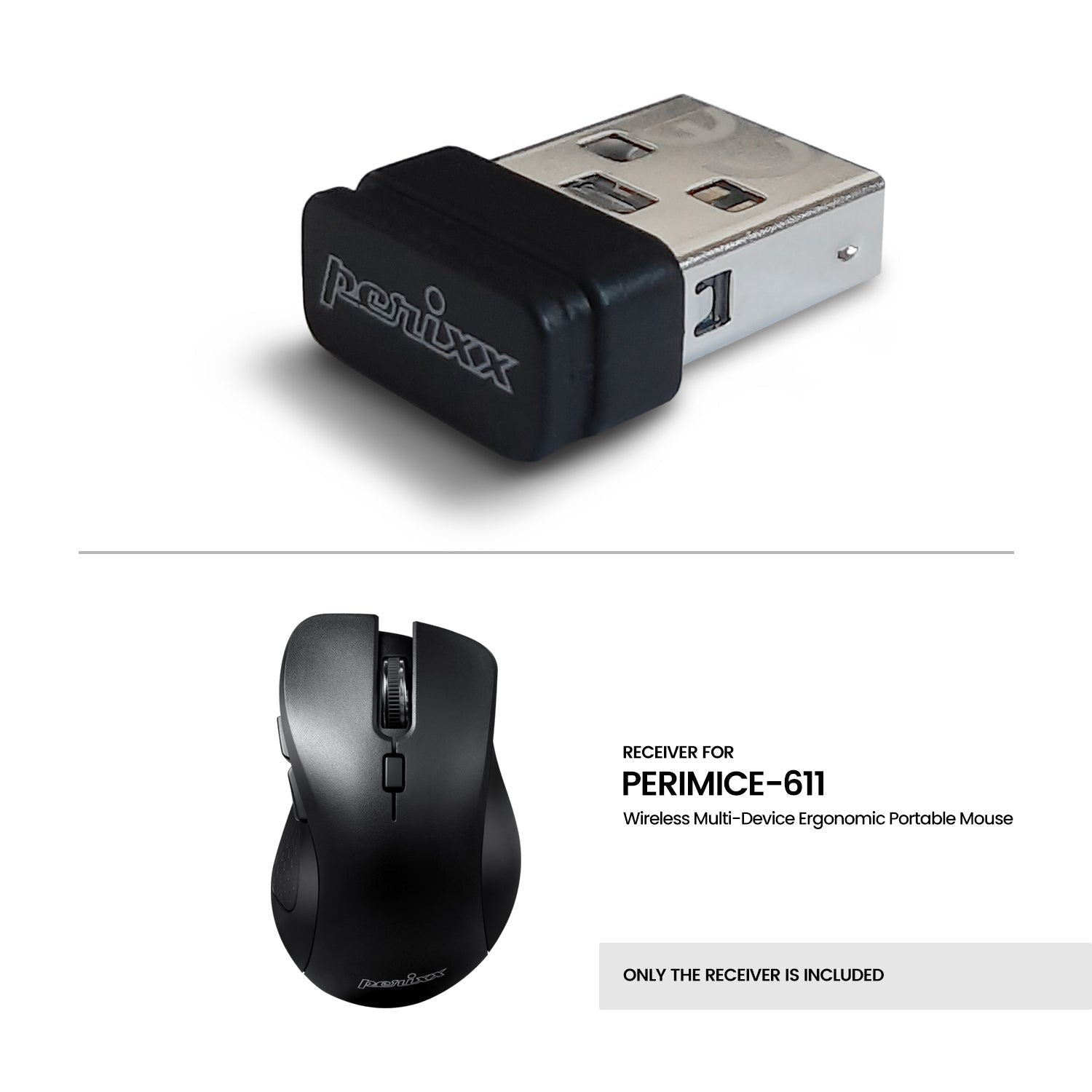 perixx-usb-dongle-receiver-for-perimice-611-wireless-mouse image 2