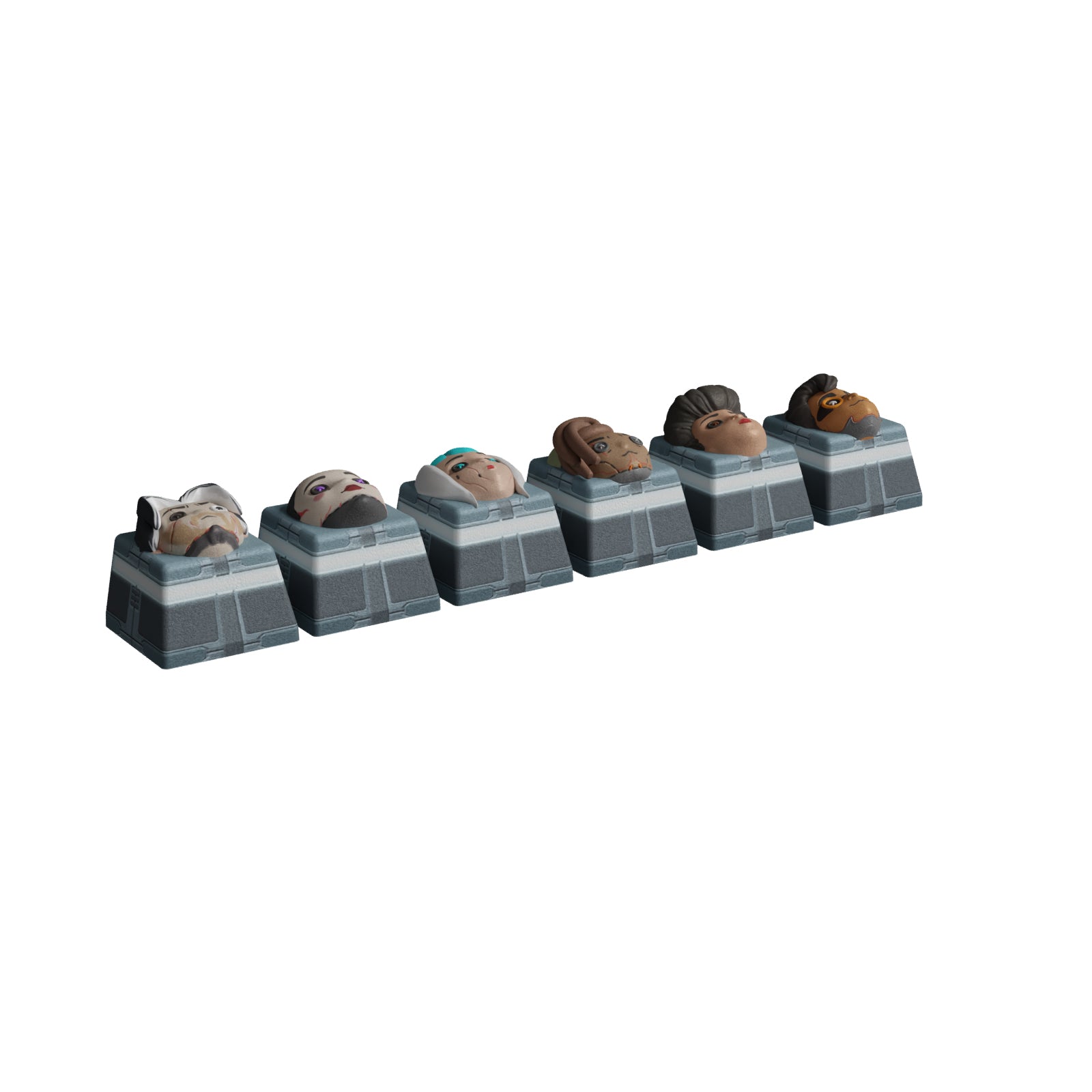 hyperx-3d-x-warframe-protoframe-keycap-bundle image 2